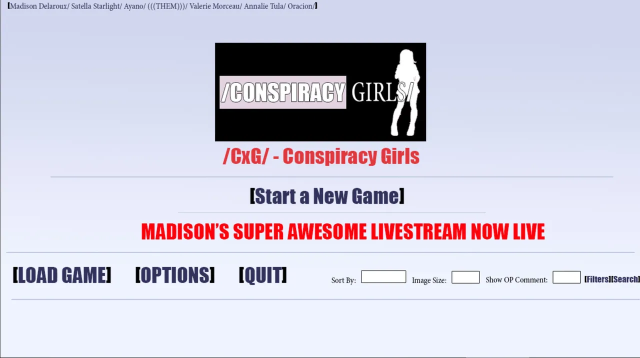 Conspiracy Girls Screenshot 0