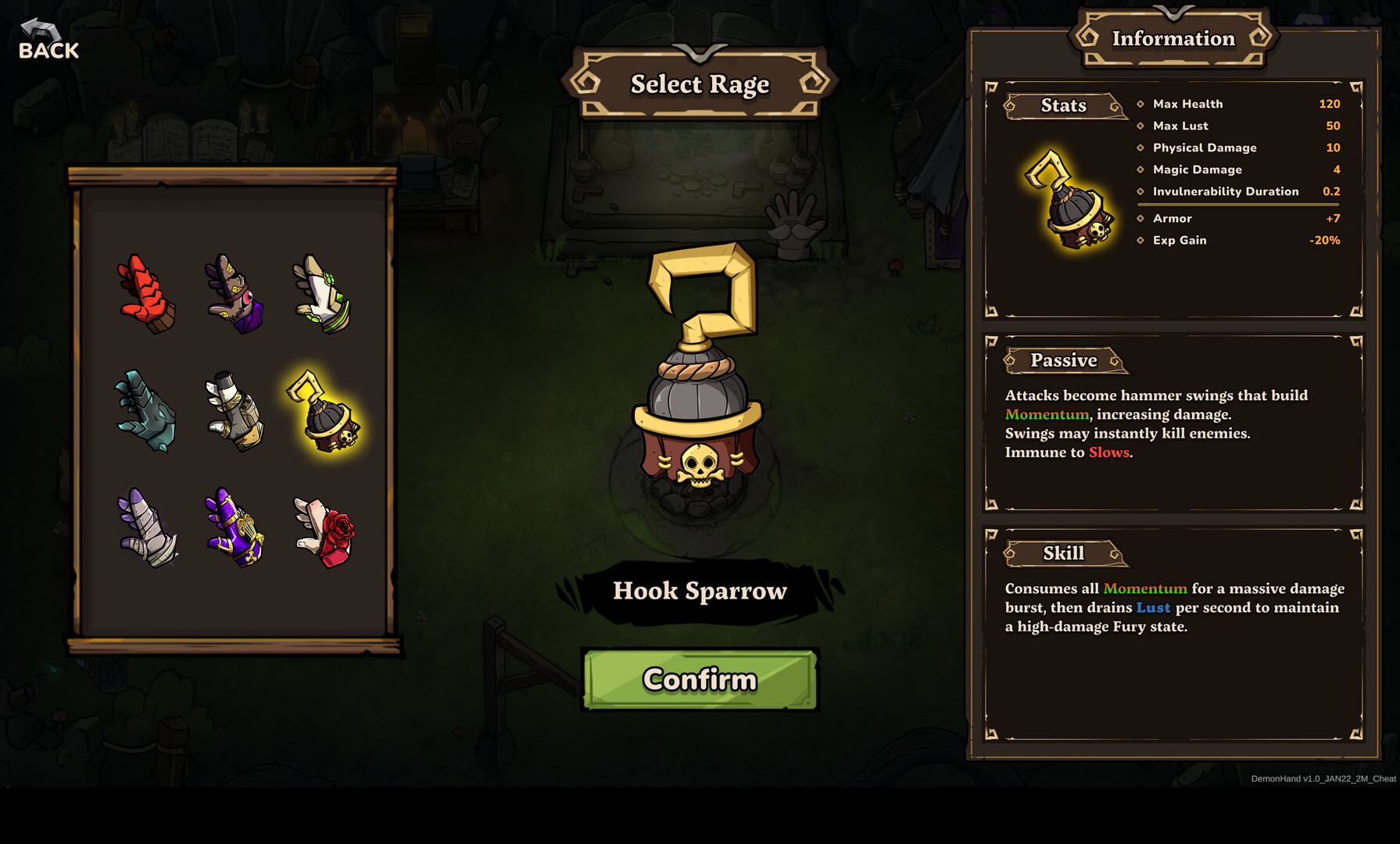 That Time I Got Reincarnated as a Demon Hand Screenshot 3