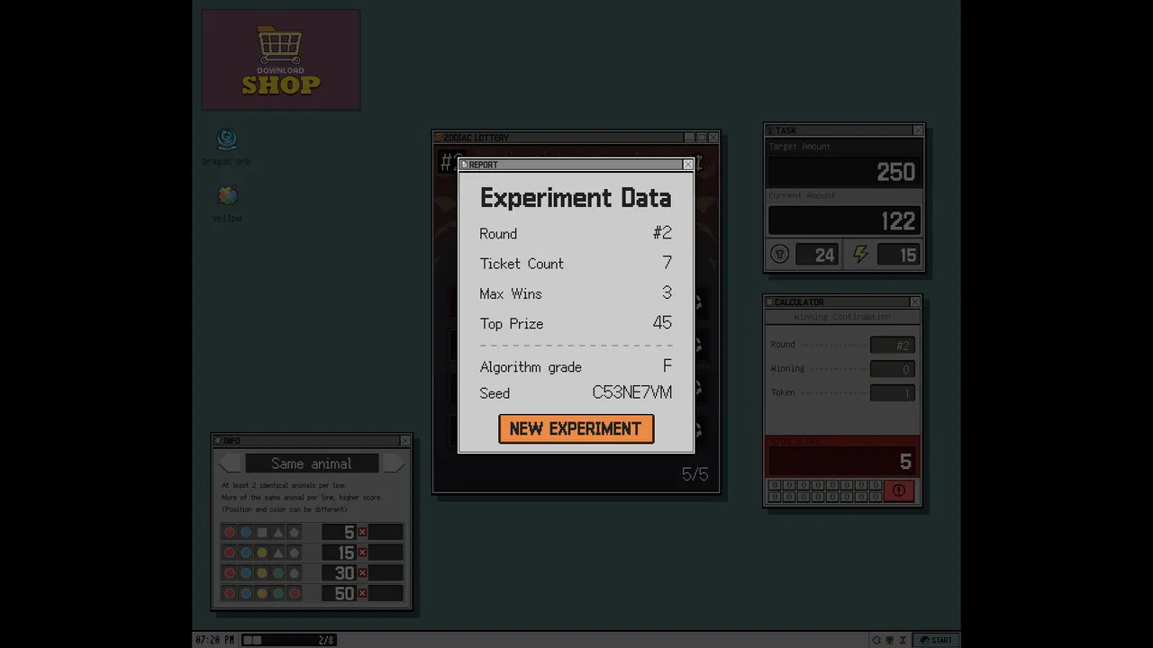 ZodiacLottery Demo Screenshot 4