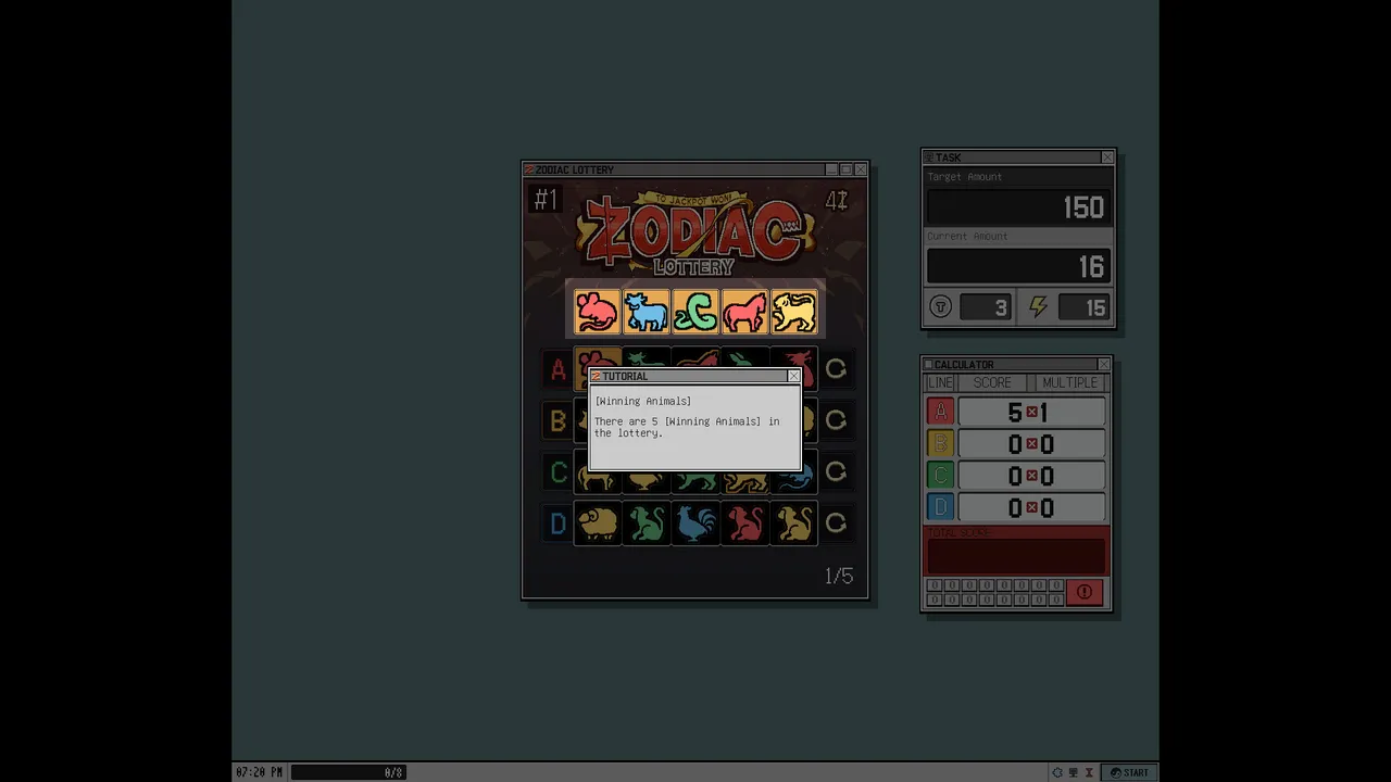 ZodiacLottery Demo Screenshot 0