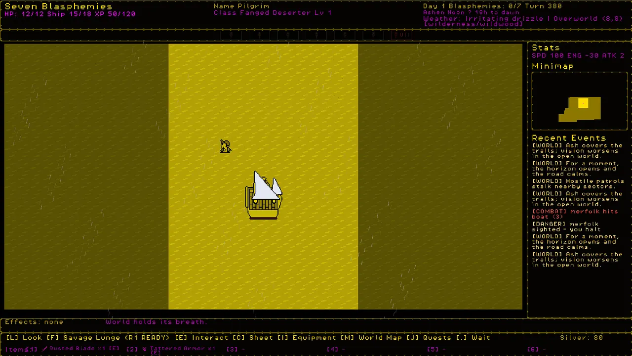Seven Blasphemies Screenshot 1