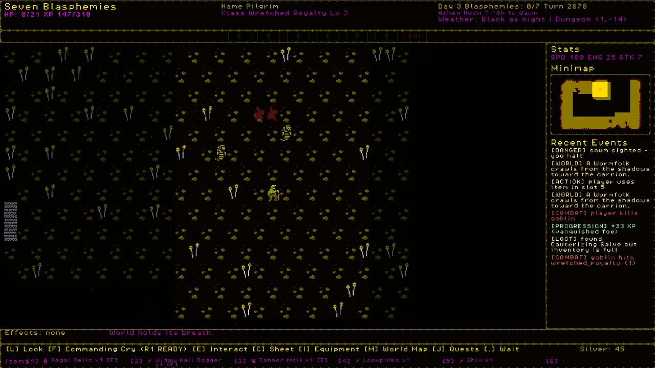 Seven Blasphemies Screenshot 2