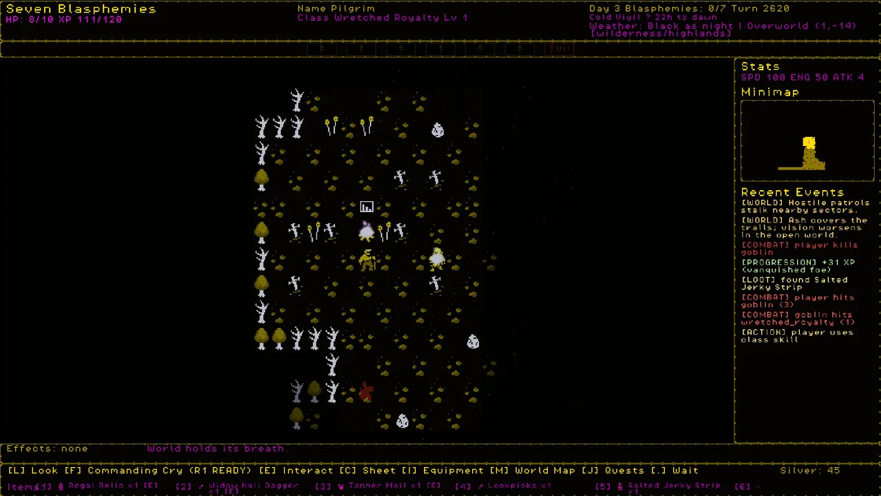 Seven Blasphemies Screenshot 0