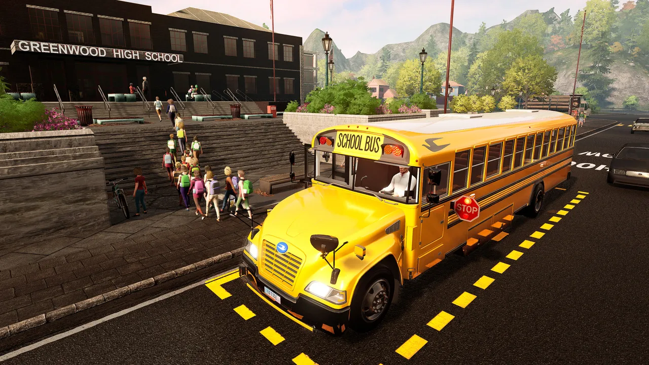 Bus Simulator 21 Next Stop - Official School Bus Extension Screenshot 6