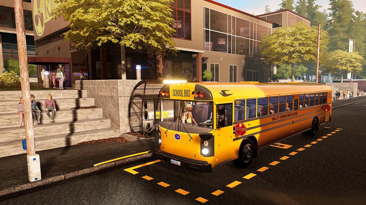 Bus Simulator 21 Next Stop - Official School Bus Extension Screenshot 4