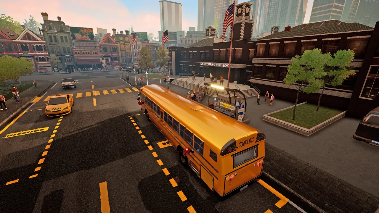 Bus Simulator 21 Next Stop - Official School Bus Extension Screenshot 3