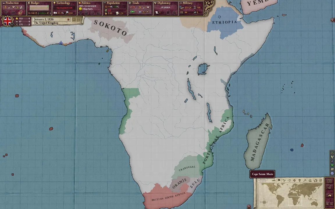 Victoria II Screenshot 12