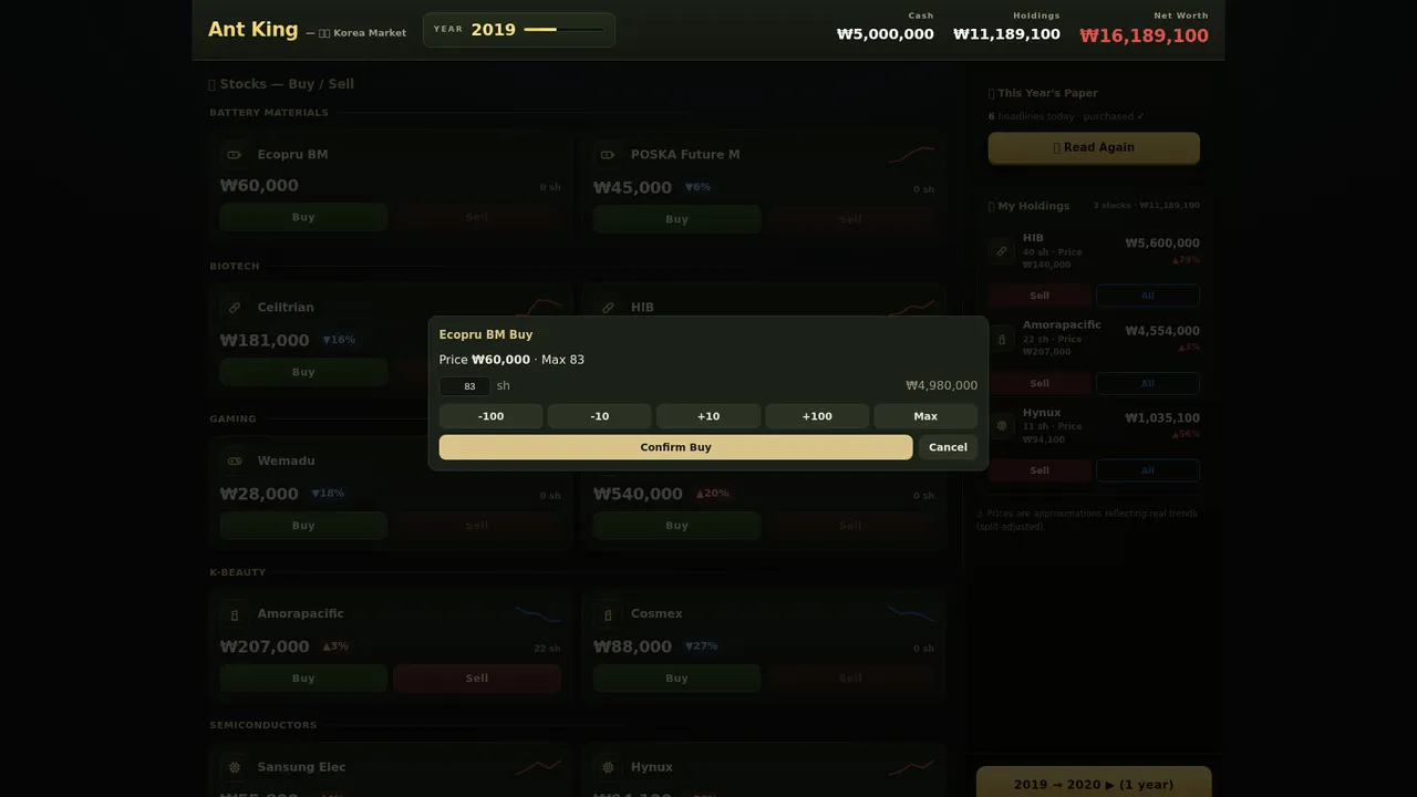 Ant King: 2015–2025 Screenshot 3