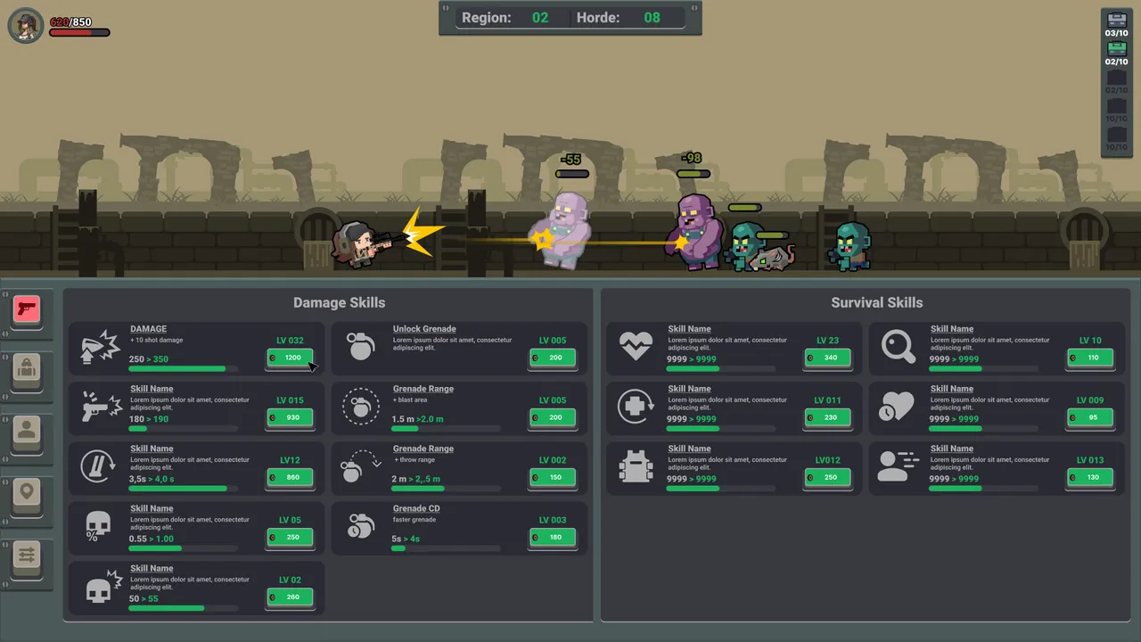 Idle Outbreak Z Screenshot 1