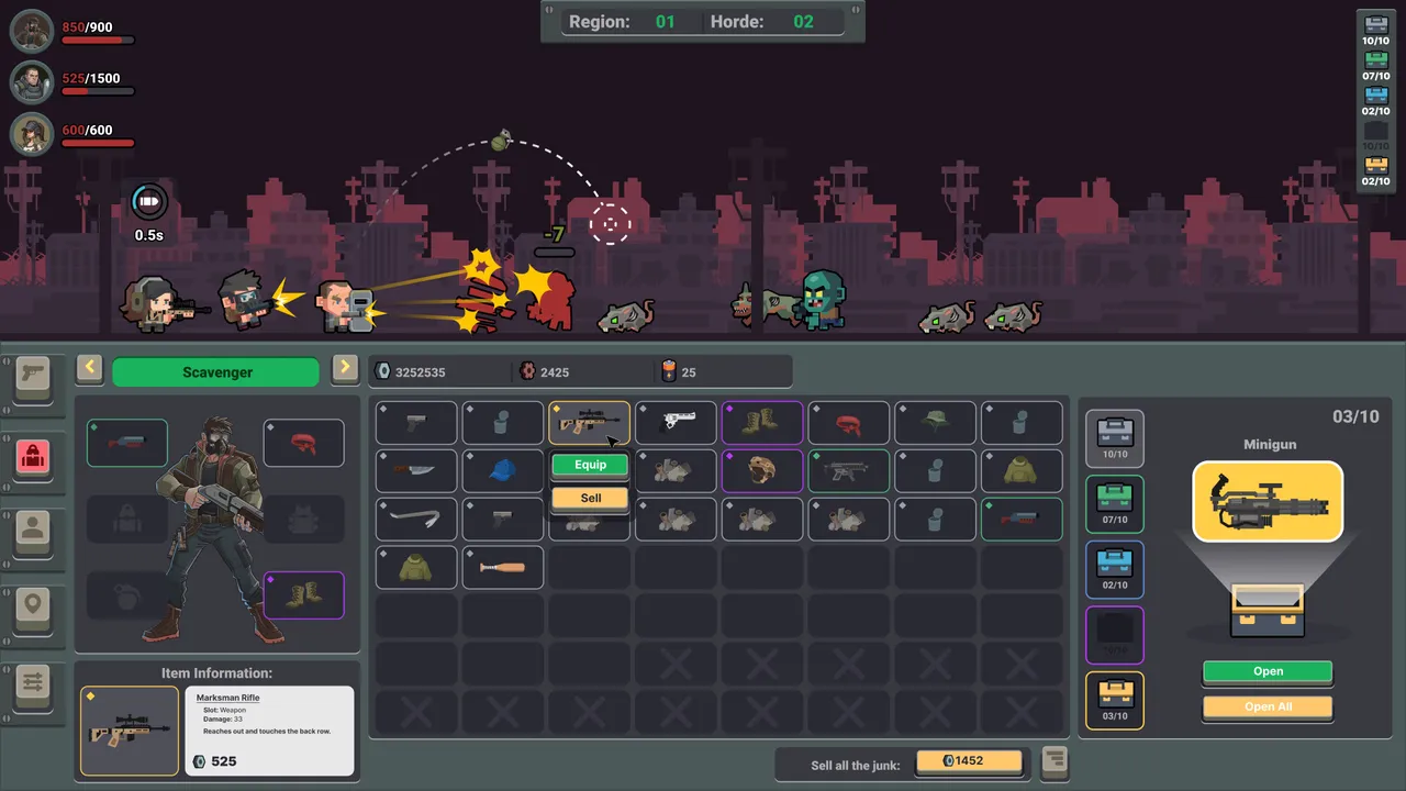 Idle Outbreak Z Screenshot 0