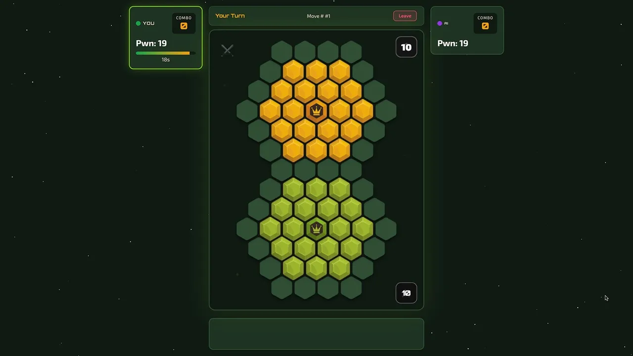 Hex Clash - The Fractured Combs Screenshot 1