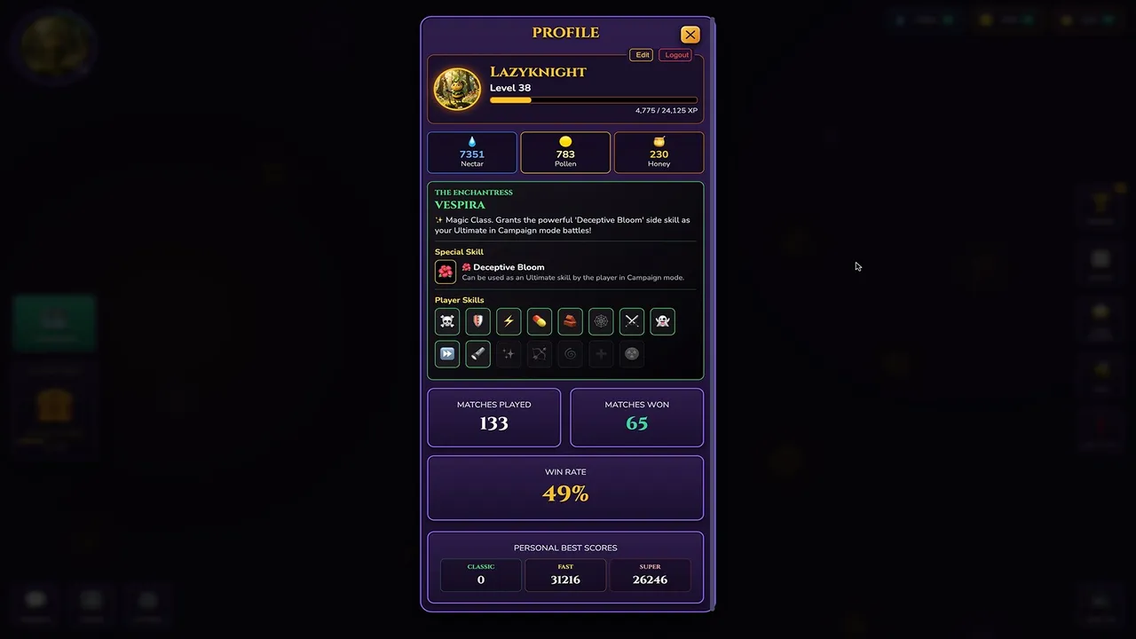 Hex Clash - The Fractured Combs Screenshot 3