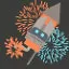 Fireworks fiesta icon