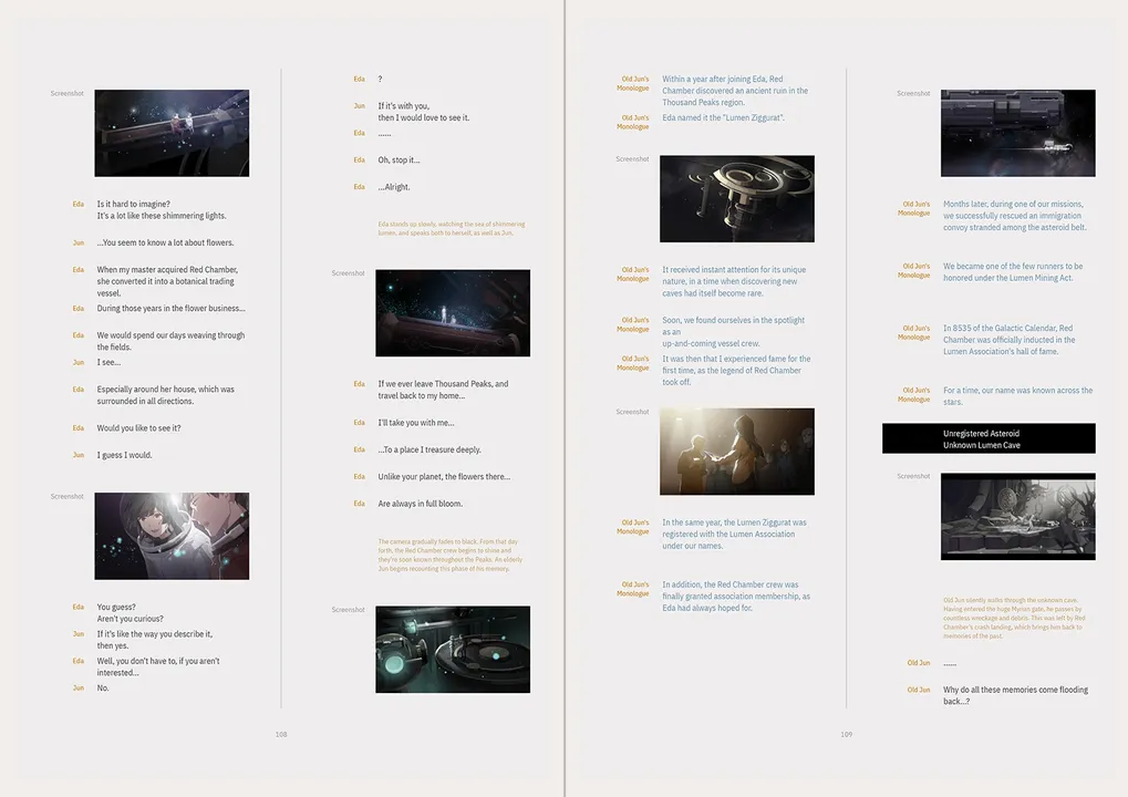 OPUS: Echo of Starsong Official Game Script -Vol.1- Screenshot 3