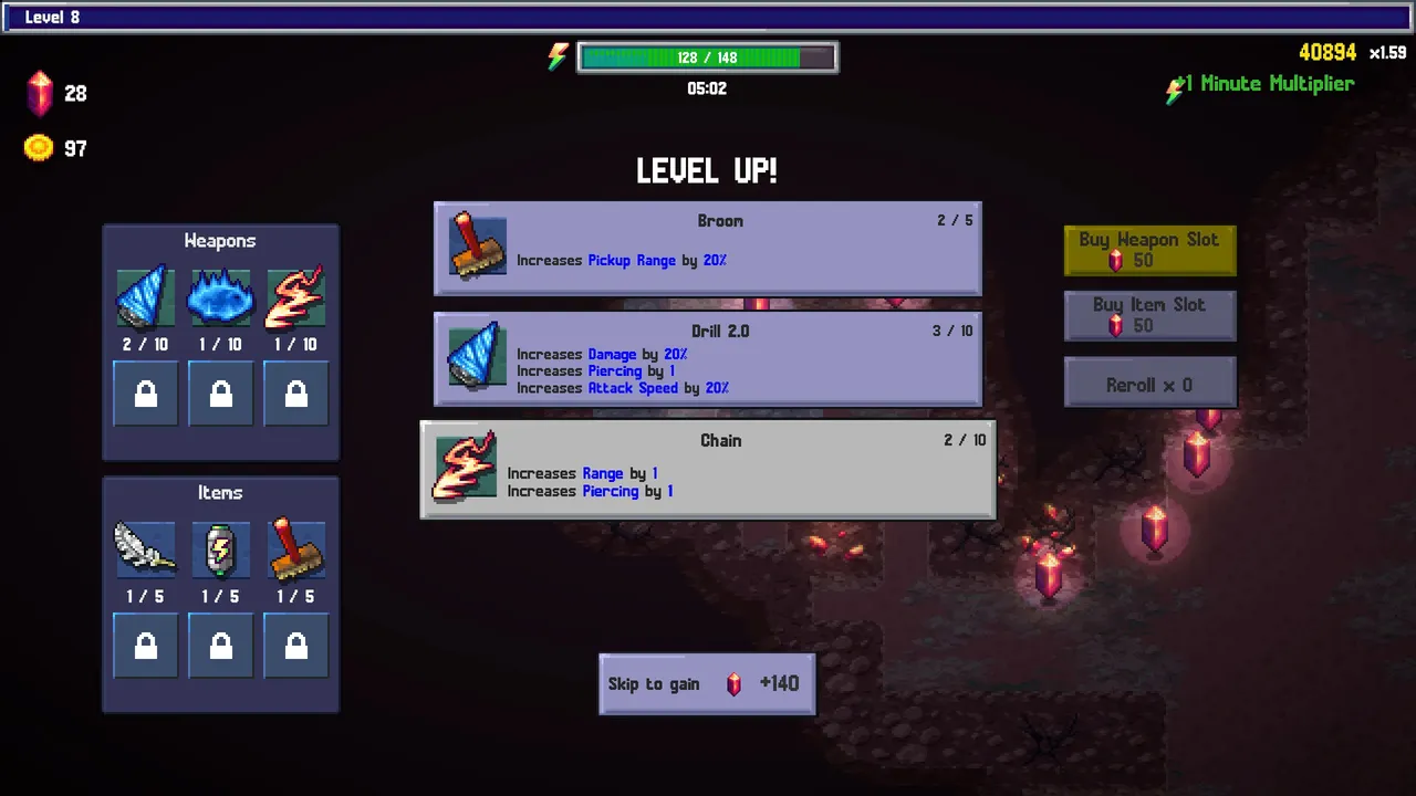 Mighty Miners Demo Screenshot 3