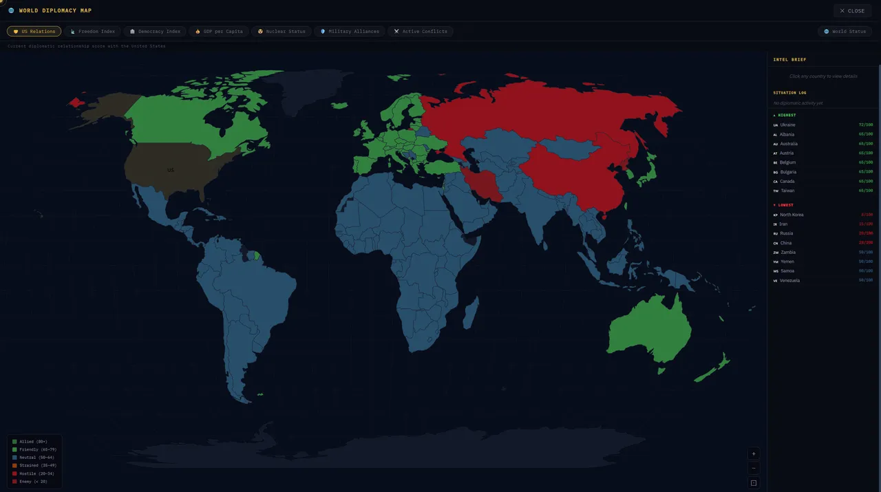 POTUS Election Sim Screenshot 3