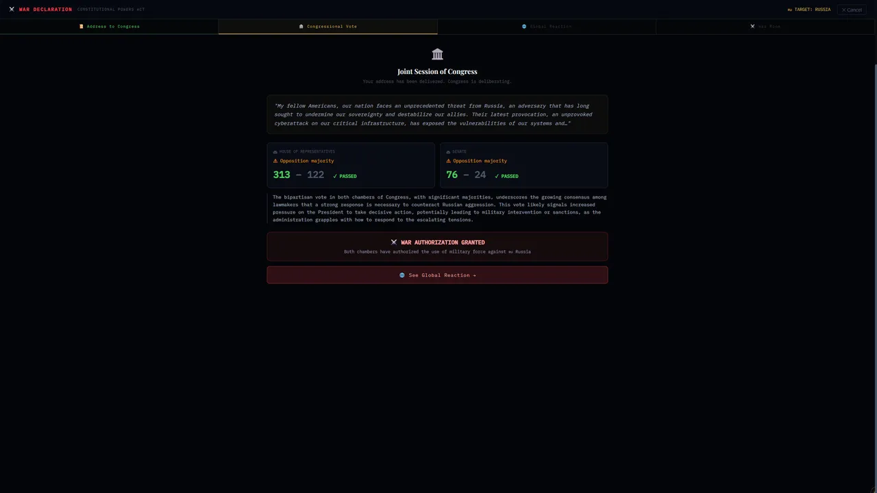 POTUS Election Sim Screenshot 5