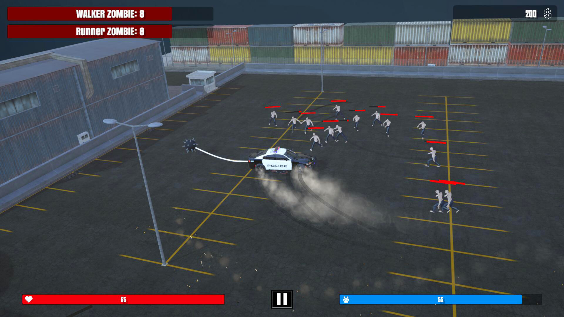 Drift Cars Zombie Crusher Screenshot 4