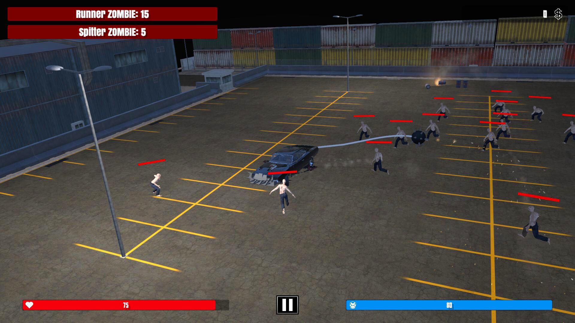 Drift Cars Zombie Crusher Screenshot 3