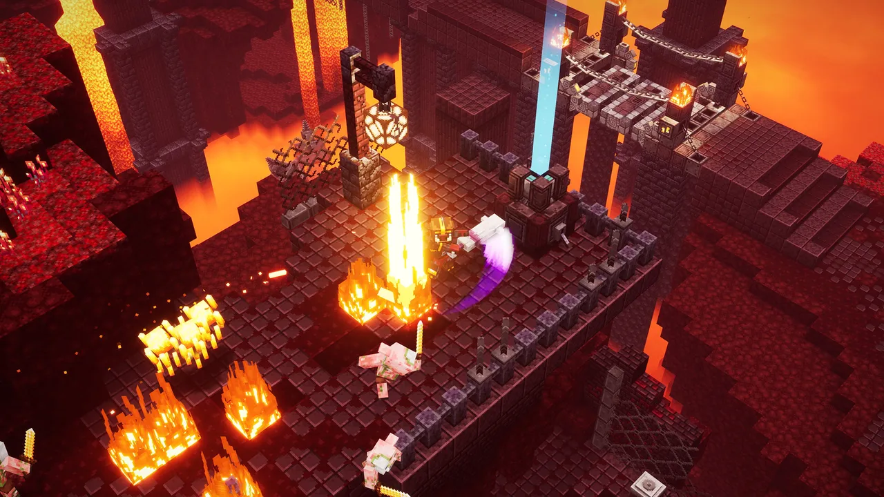 Minecraft Dungeons Flames of the Nether Screenshot 2