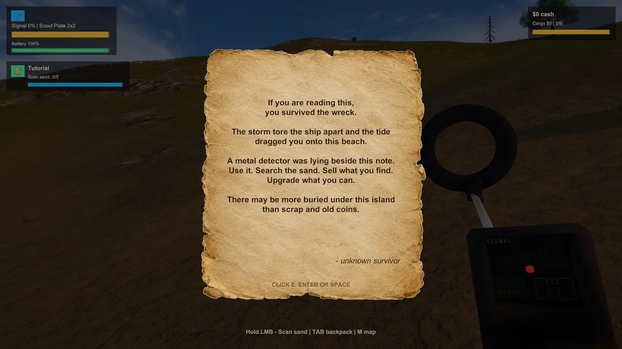 Metal Detector Island Screenshot 0