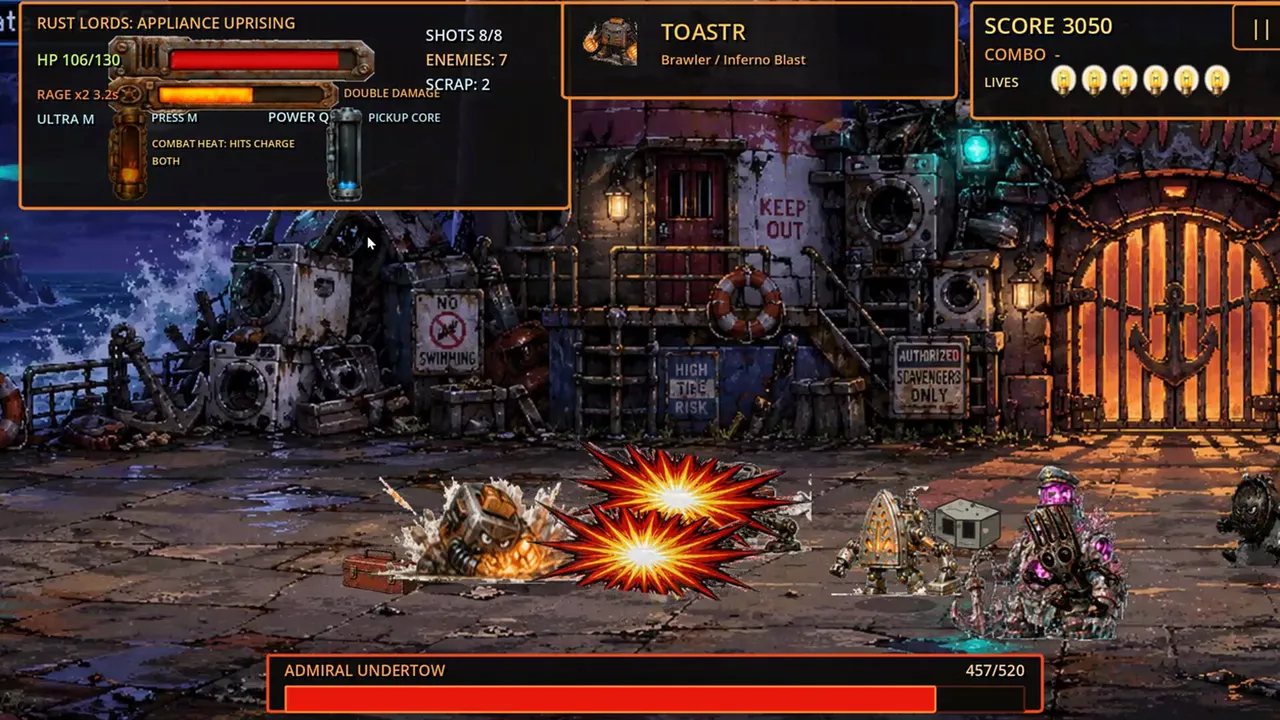 Rust Lords: Appliance Uprising Screenshot 3