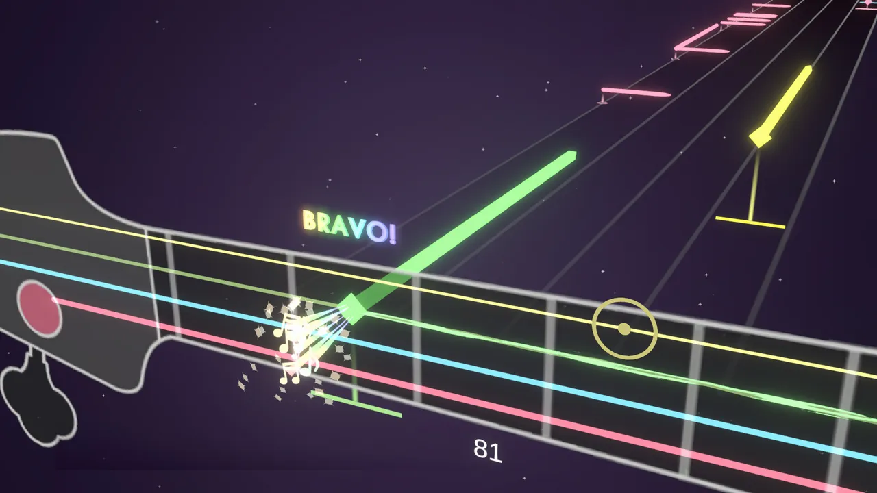 Concerto on White: Bass Hero Screenshot 2