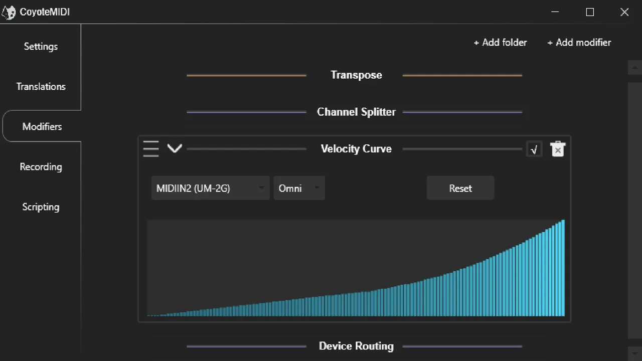 CoyoteMIDI: MIDI To Key Screenshot 3