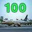100 Landings icon