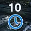 First 10 hours icon