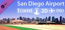 San Diego International [KSAN] airport for Tower!3D Pro
