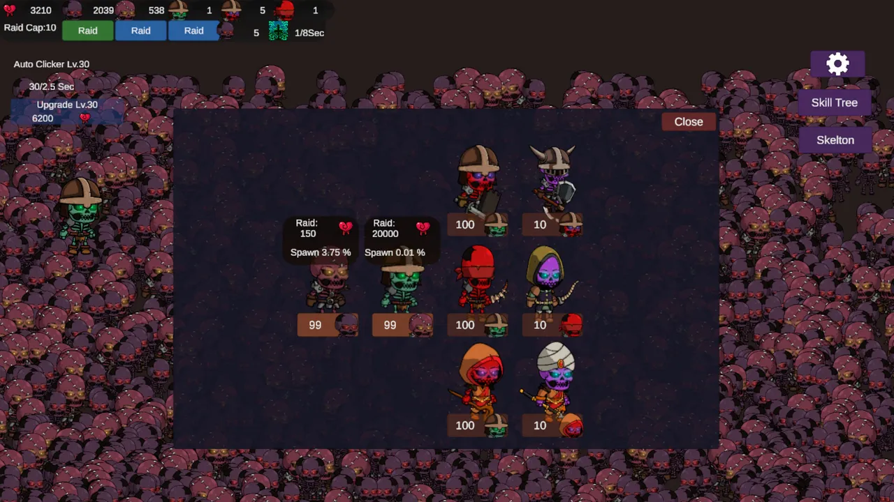 Who Clicked My Bones? Screenshot 1