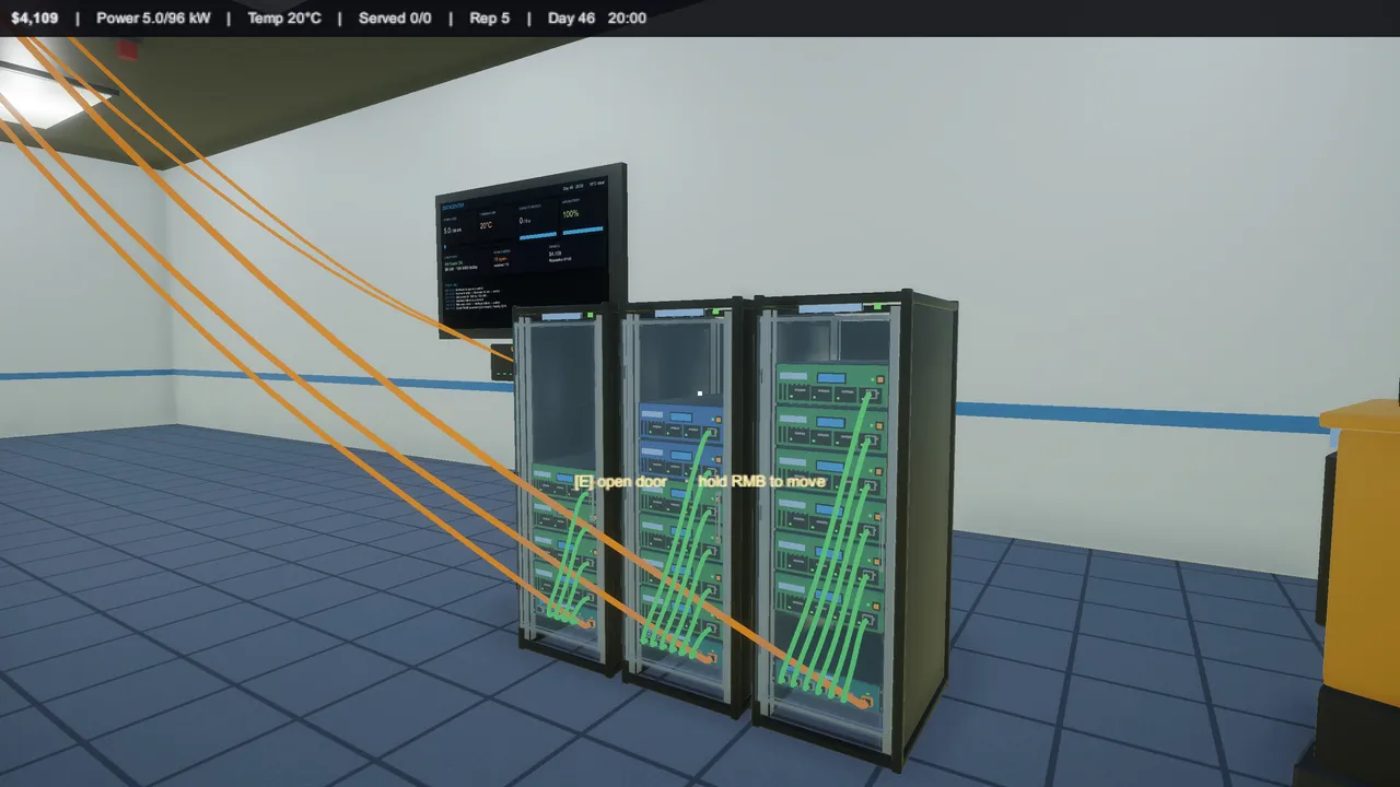 Datacenter Simulator Screenshot 1