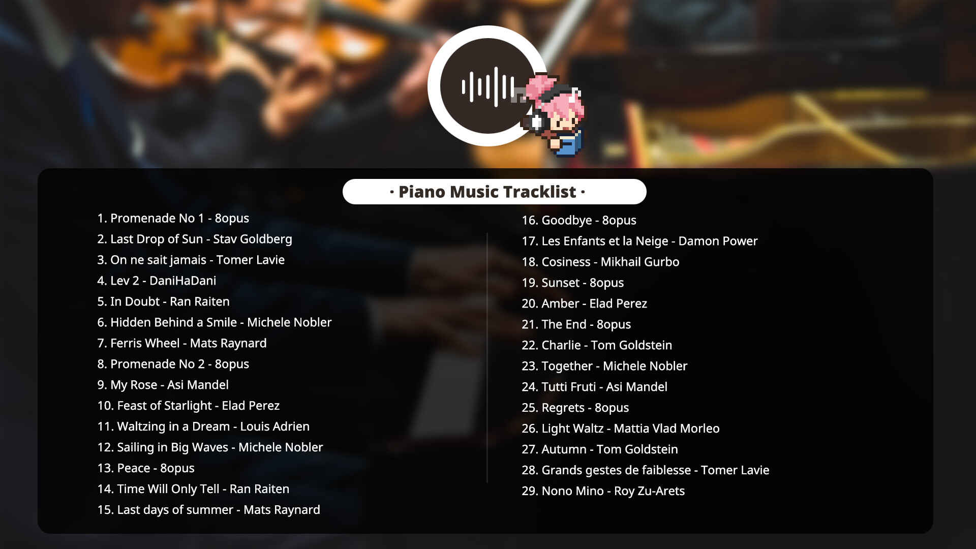 Mini Cozy Room : Lo-Fi - Piano Pack Screenshot 2