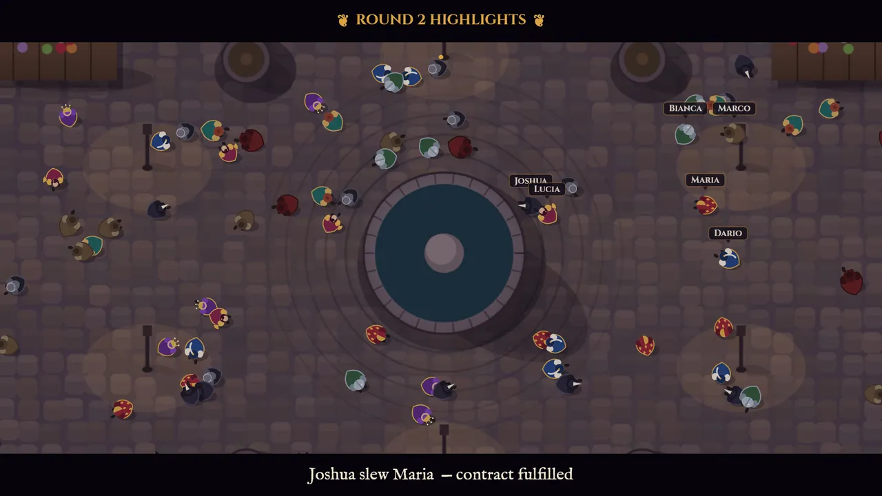 CARNEVALE: Blades in the Crowd Screenshot 0