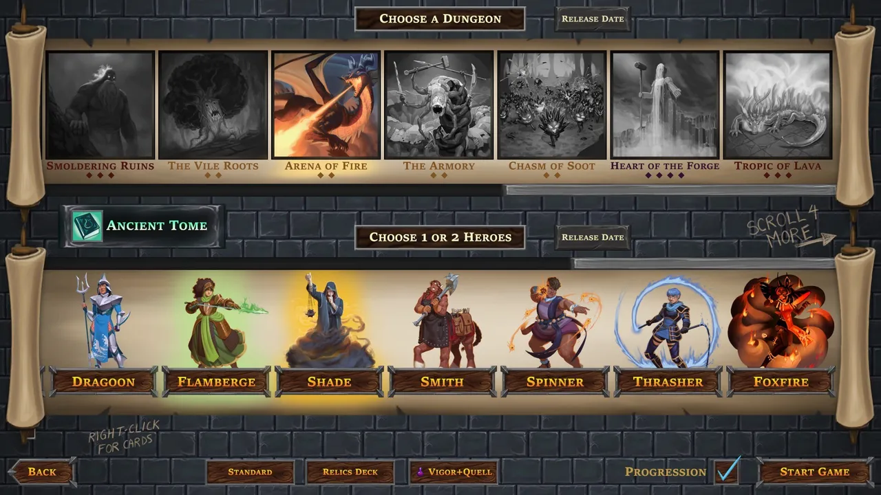 One Deck Dungeon - Relics of the Forge Screenshot 1