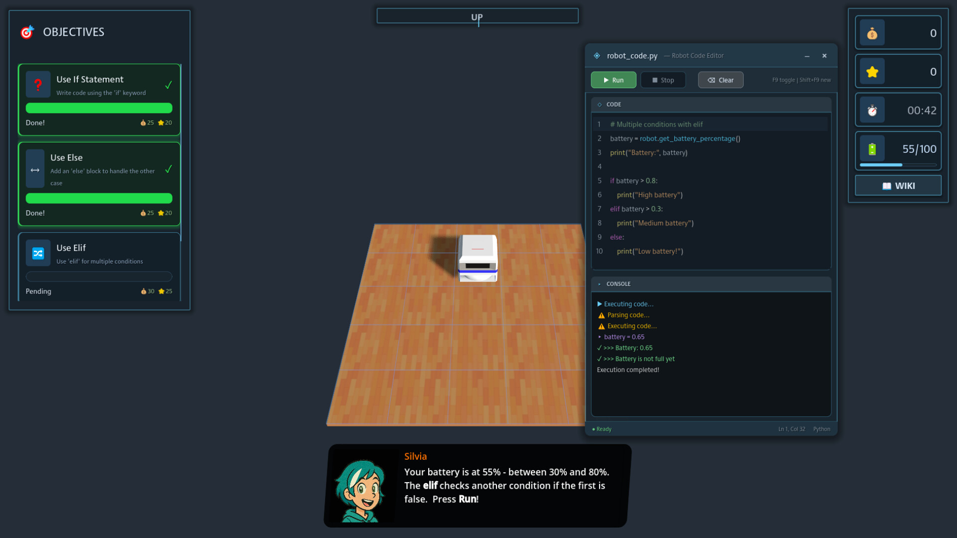 Code My Robot Vacuum Screenshot 0