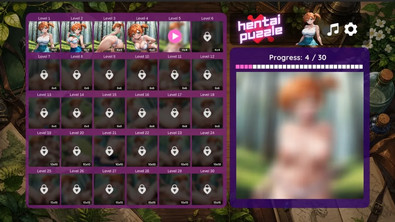 Hentai Puzzle: Emy Screenshot 4