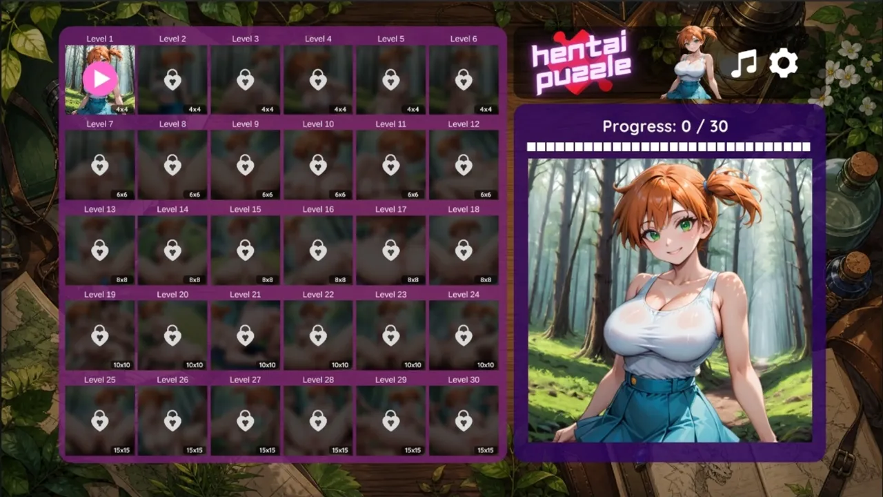 Hentai Puzzle: Emy Screenshot 0