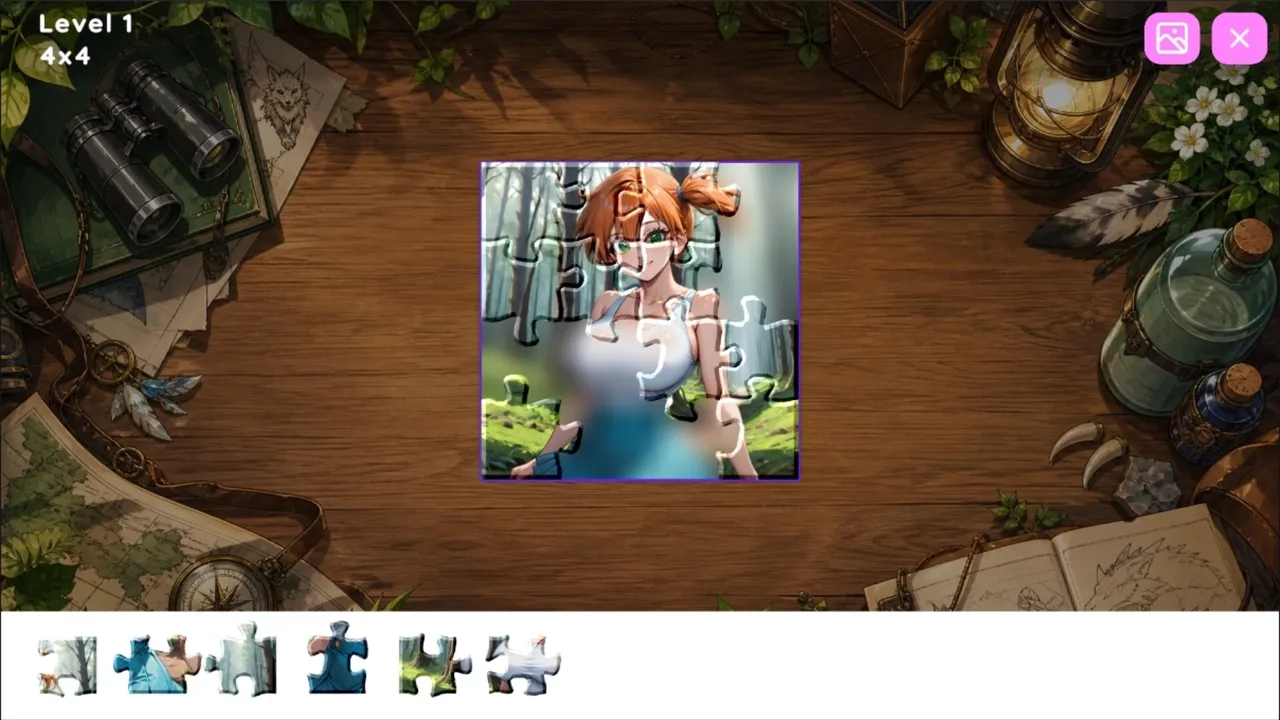 Hentai Puzzle: Emy Screenshot 2