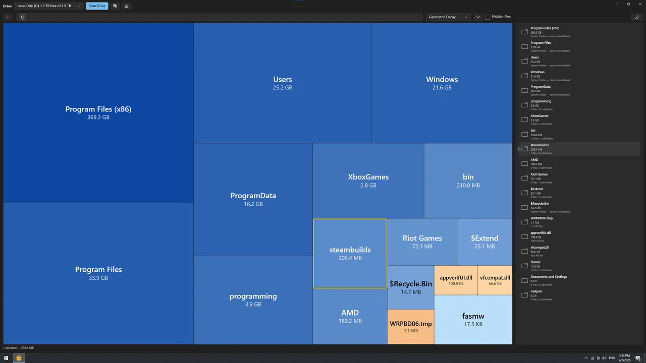 Fat File Finder Screenshot 2