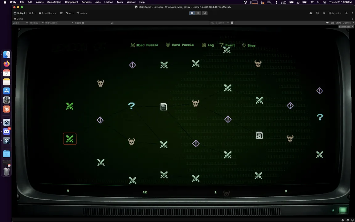 LEXICON Demo Screenshot 1