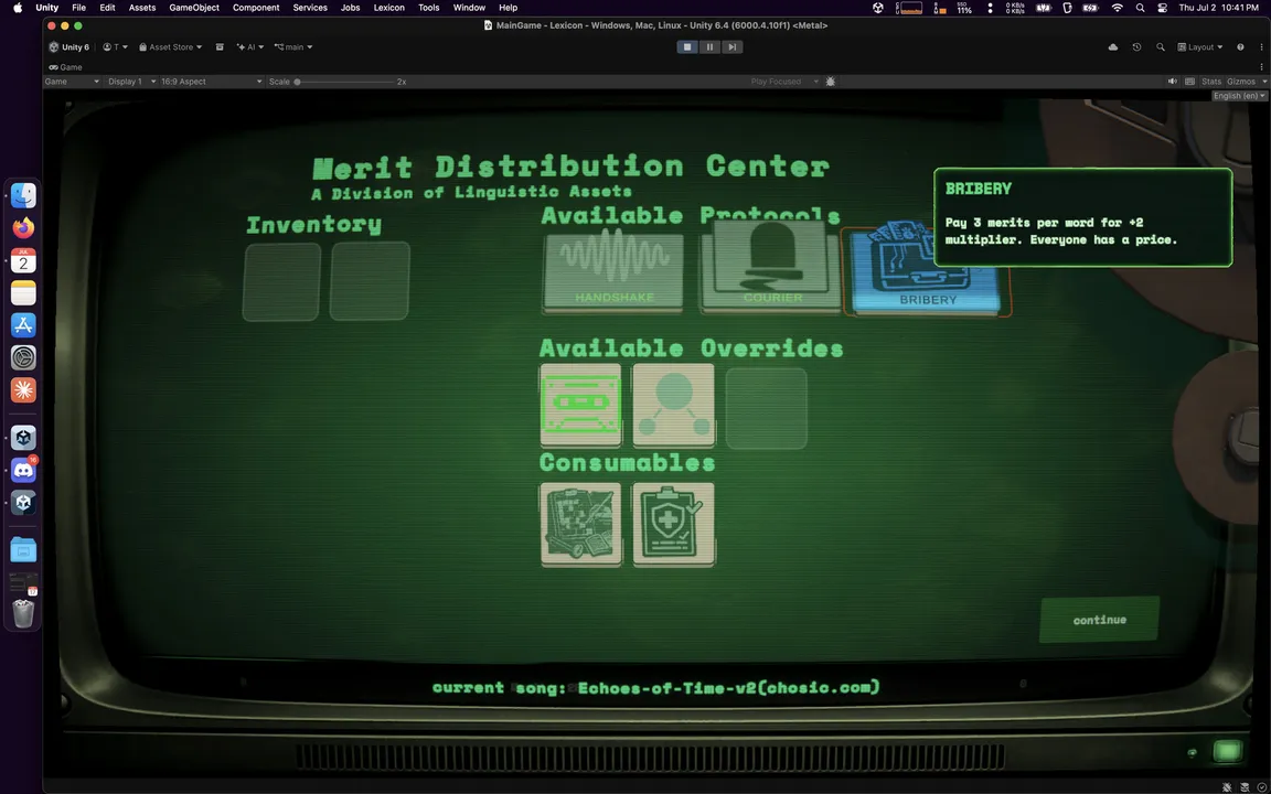 LEXICON Demo Screenshot 7