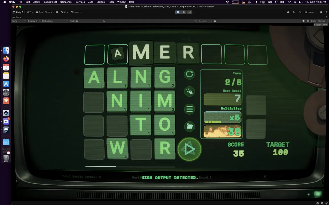 LEXICON Demo Screenshot 3