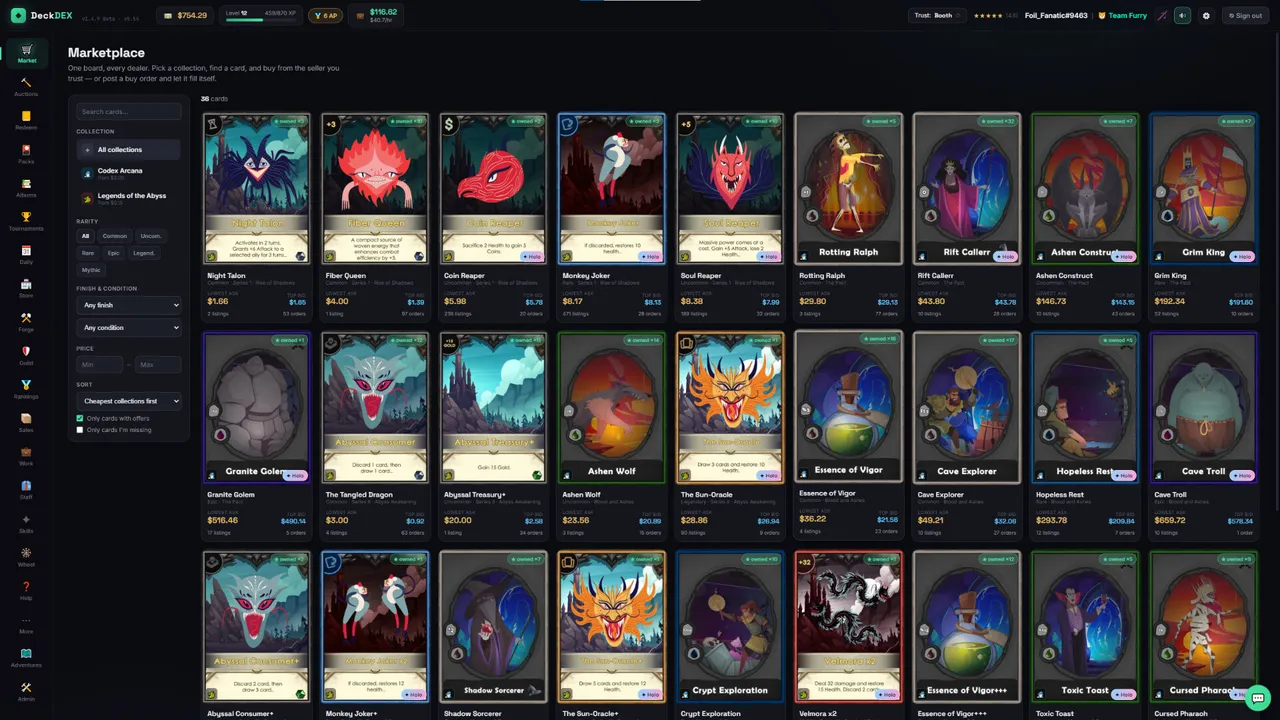 DeckDEX - TCG Live Simulator Screenshot 0