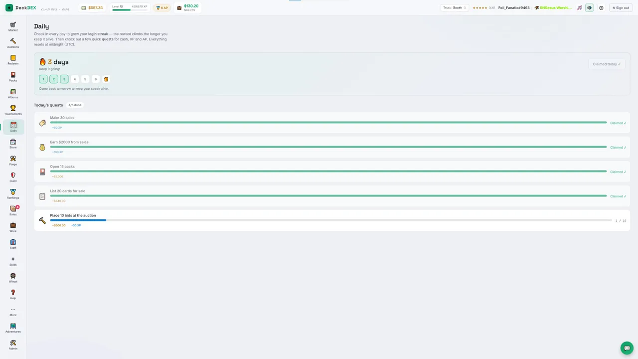 DeckDEX - TCG Live Simulator Screenshot 8
