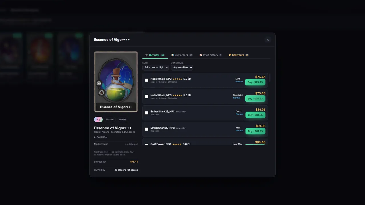 DeckDEX - TCG Live Simulator Screenshot 3