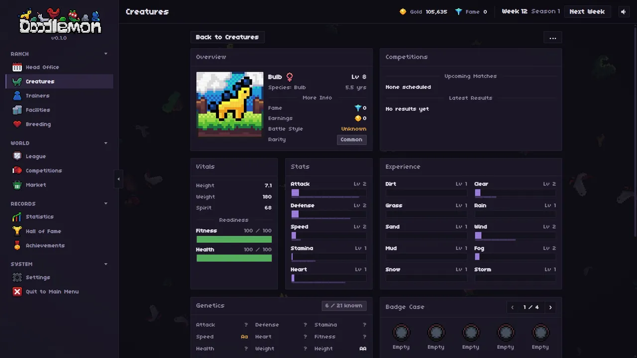 Doodlemon Screenshot 0