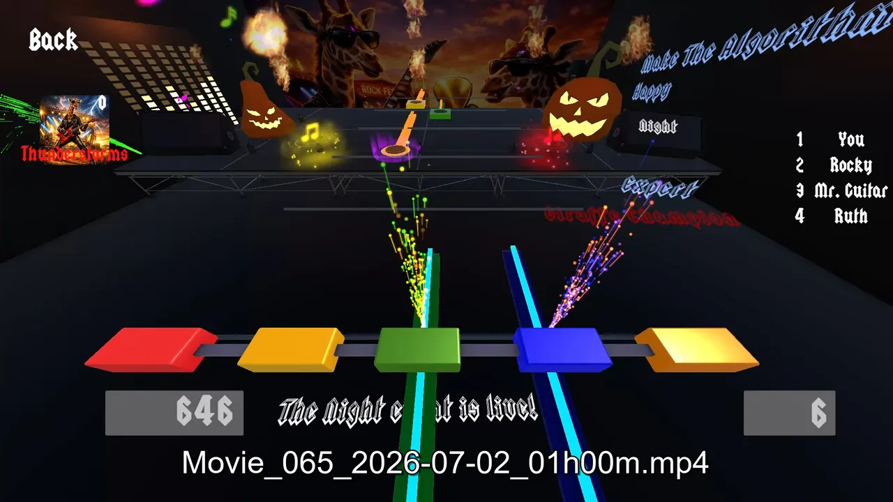 Giraffe Champion 3: Halloween Party & The Ghost Guitar Screenshot 2
