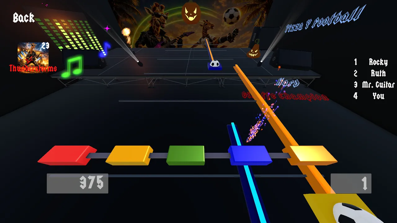 Giraffe Champion 3: Halloween Party & The Ghost Guitar Screenshot 1